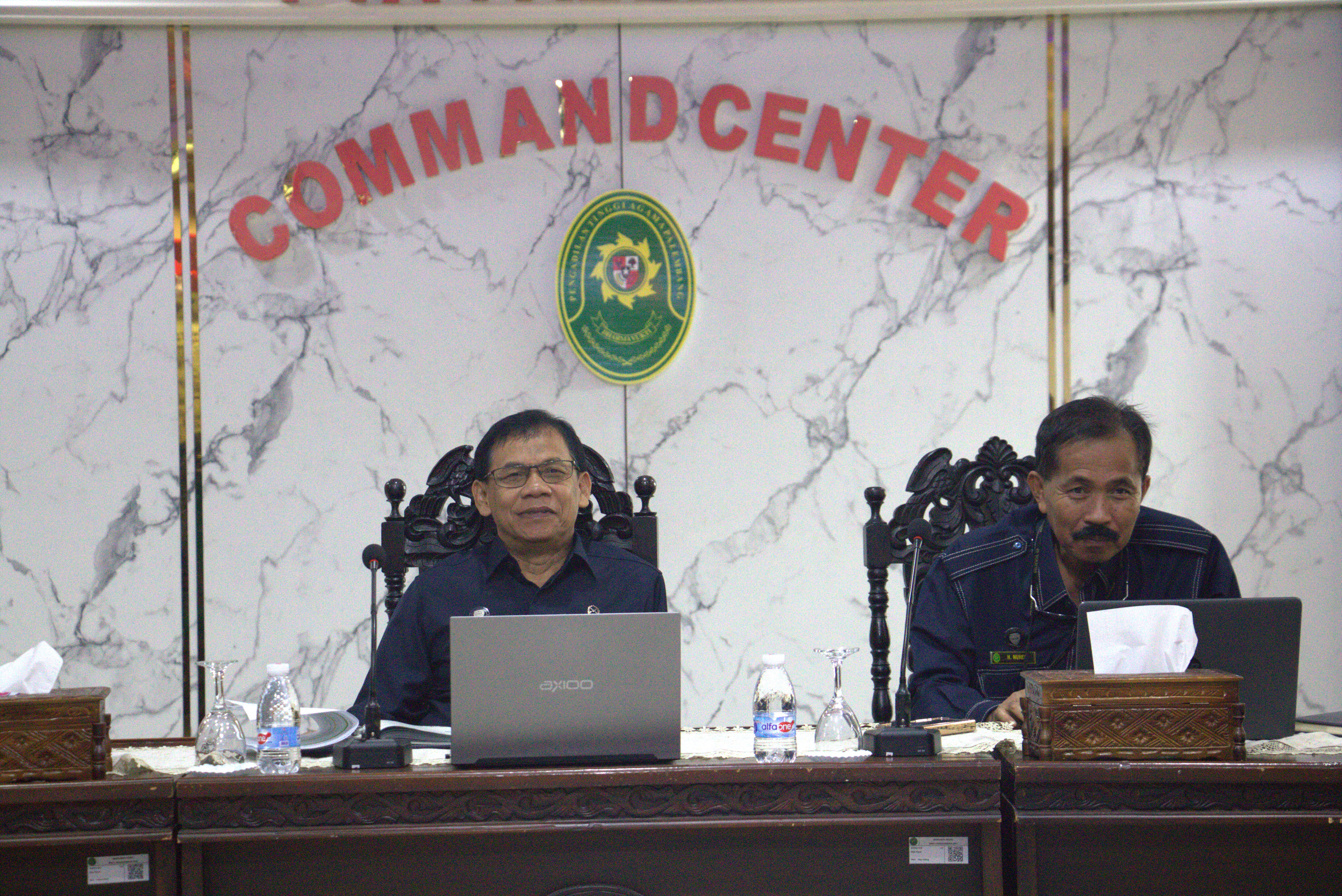 Ketua dan Wakil Ketua PTA Palembang Mengikuti Rapat Koordinasi