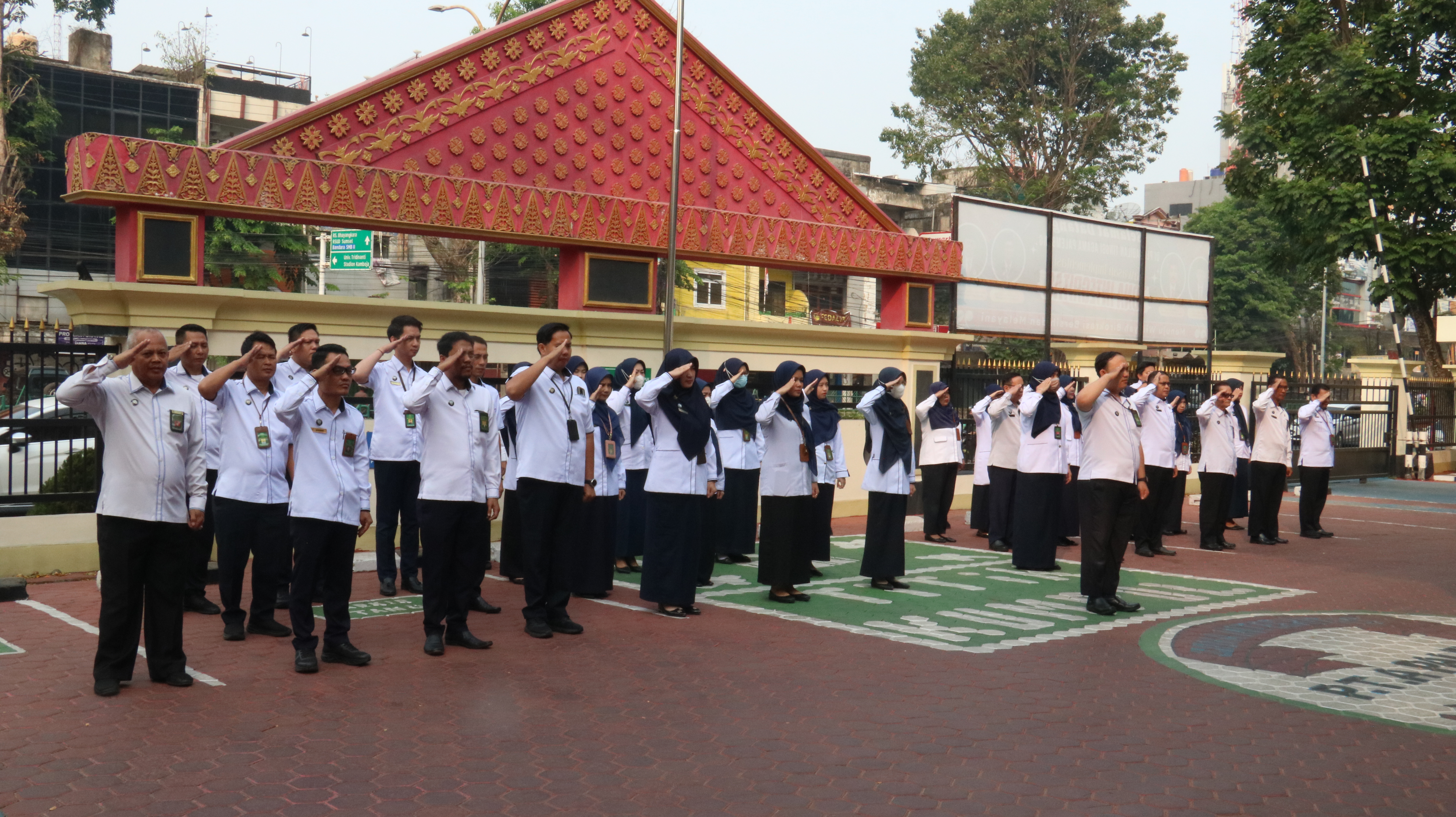 Pembina Apel Pagi PTA Palembang
