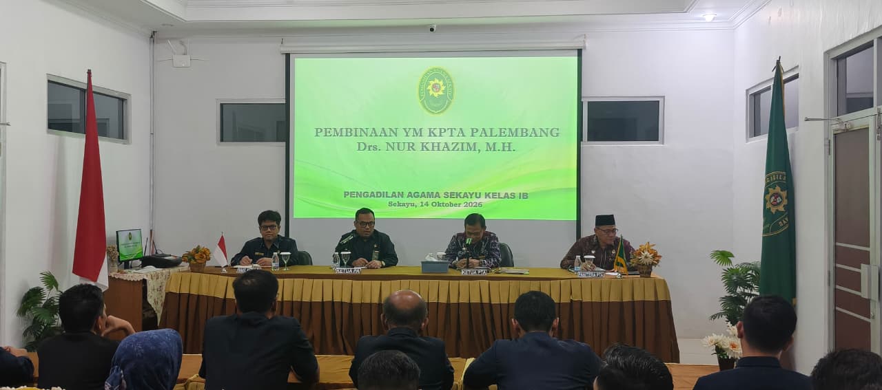 Pembinaan di Pengadilan Agama Sekayu